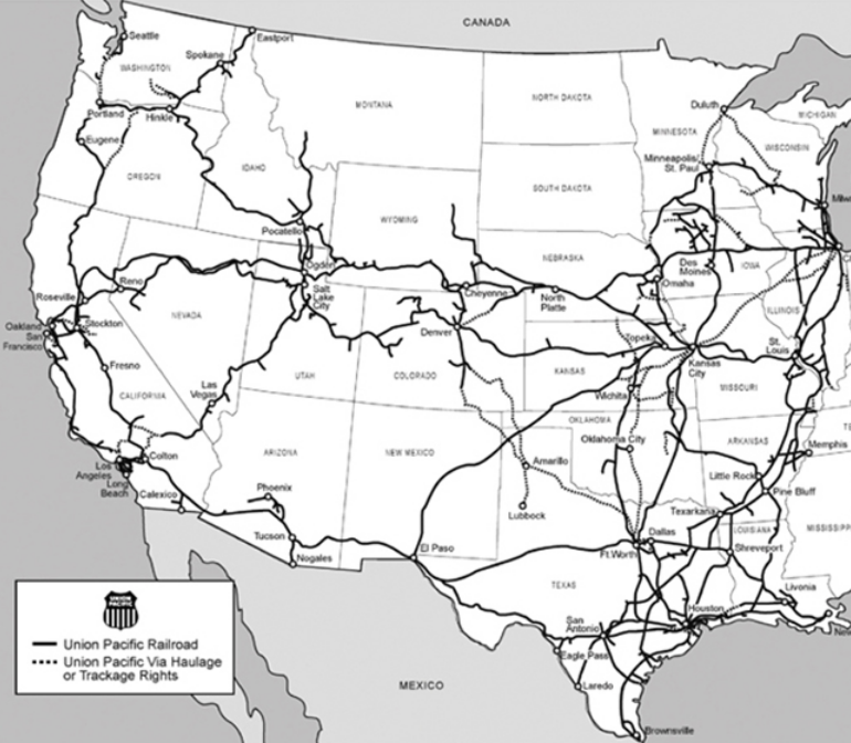 Analysis Of Union Pacific And Burlington Northern - Union Pacific 