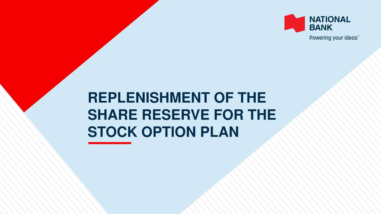 National bank stock options